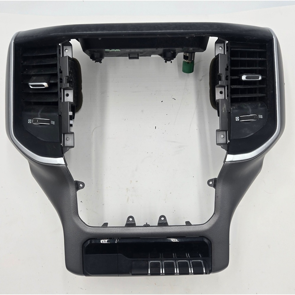 2019-2024 Ram 1500 Center Dash Radio Bezel A/C Vents 12V Outlet OEM